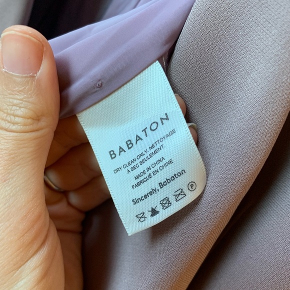 Babaton Pelli Blazer in Dusty Mauve - Picture 5 of 11